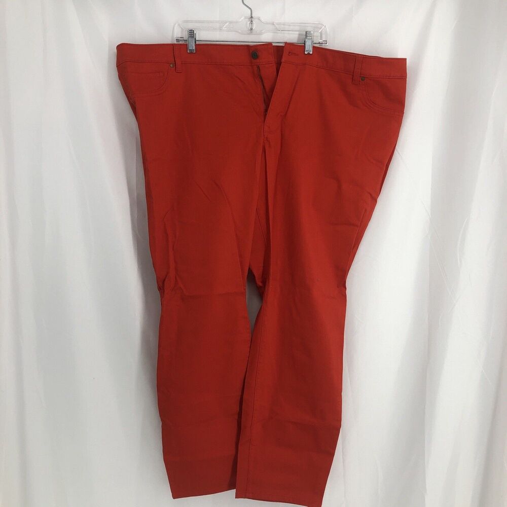 OLD NAVY Bright Red "The ROCKSTAR" Jeans Size 28